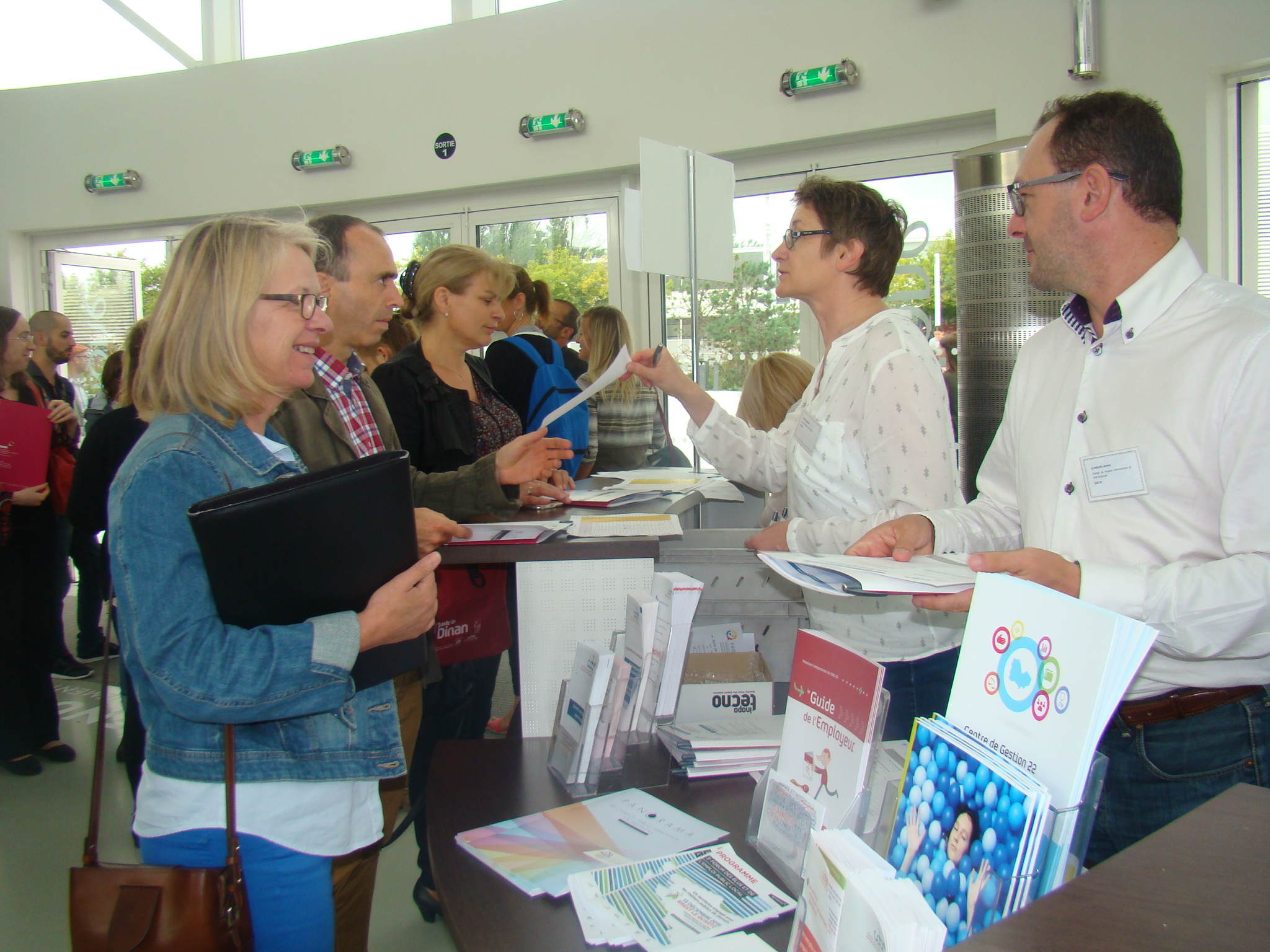 Accueil des participants