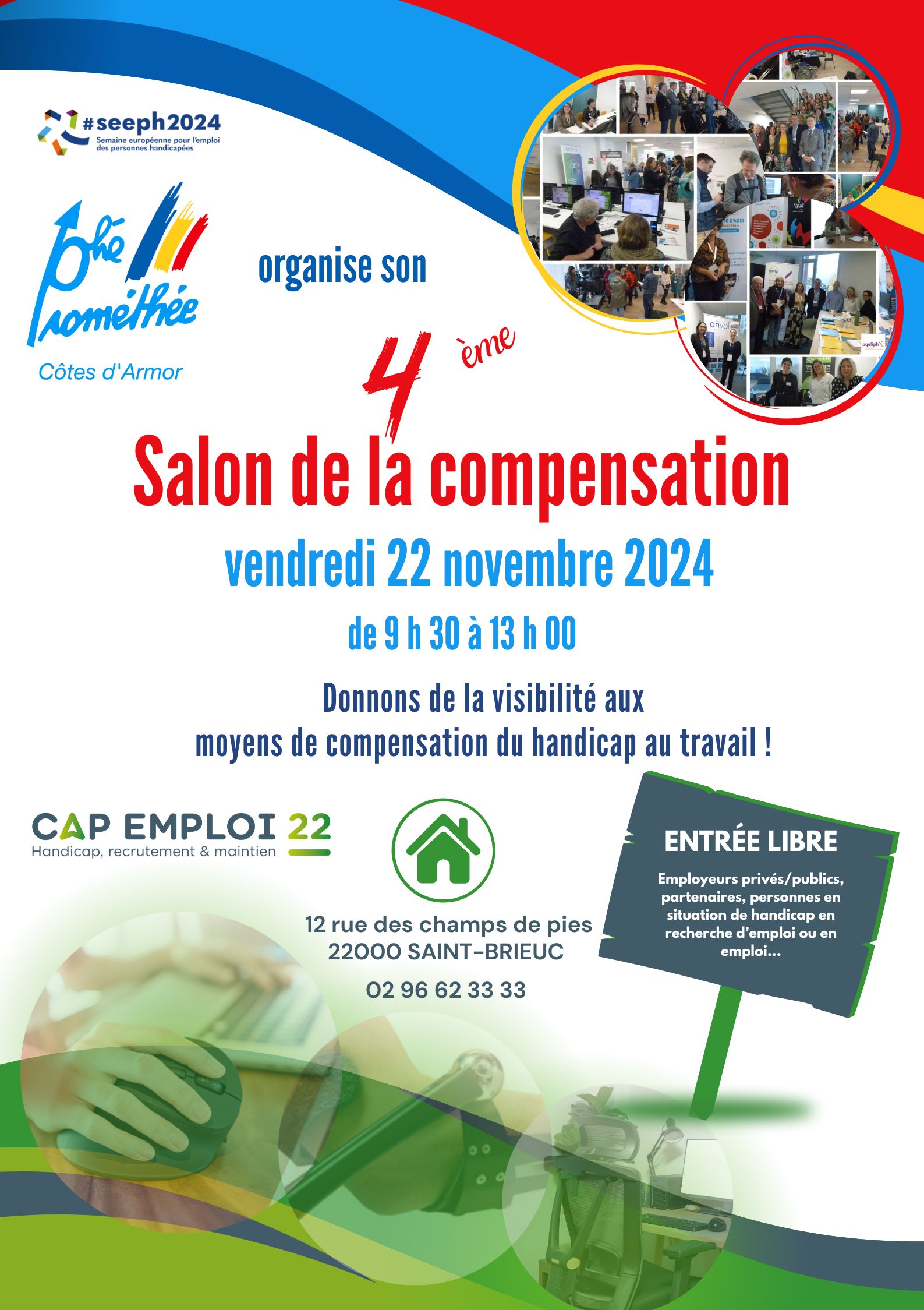 2024 Salon compensation Affiche