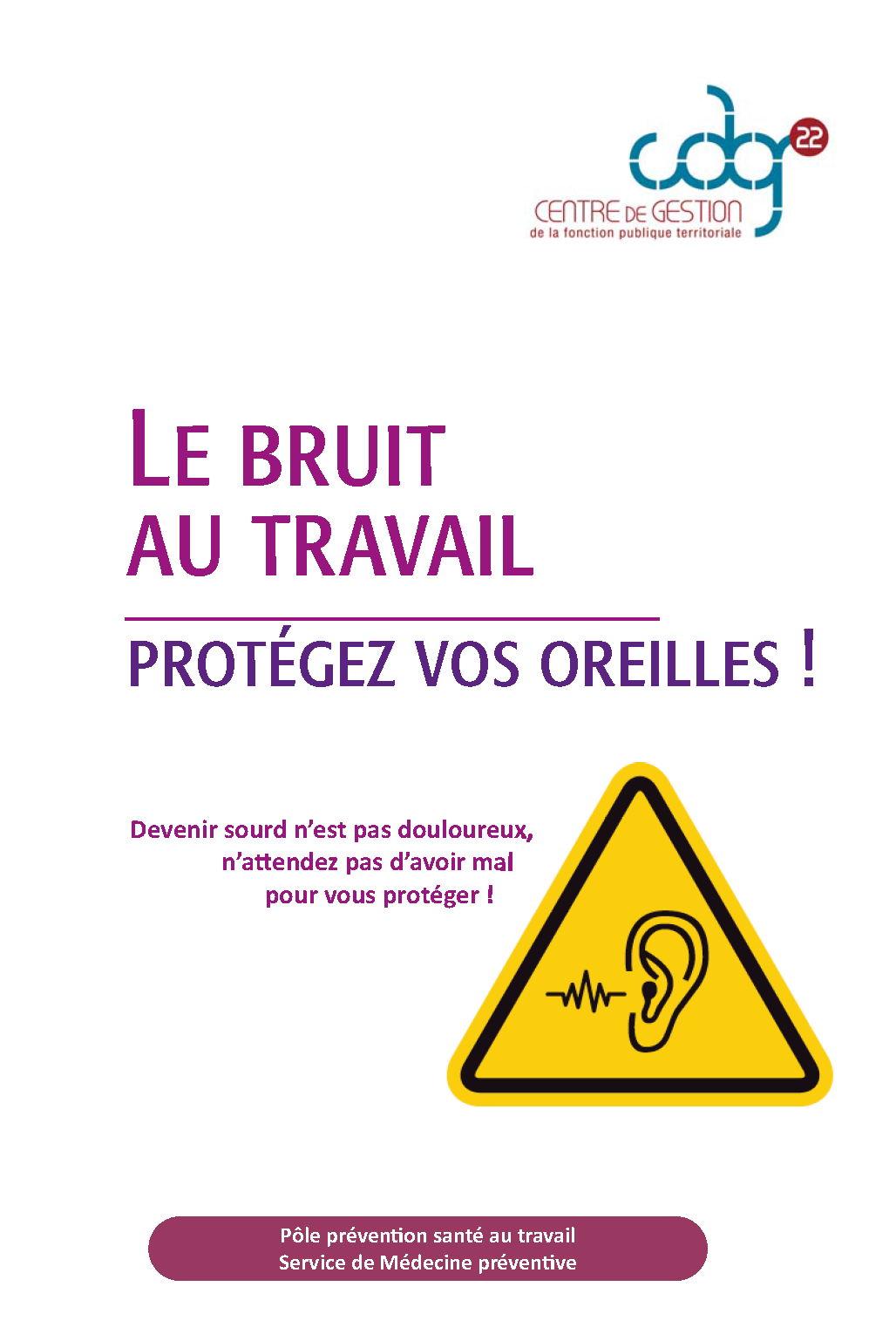 Plaquette CDG 22 Bruit 2018
