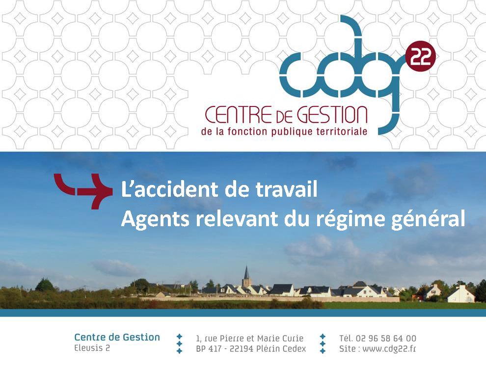 Réunion d'information L'accident de travail avril 2018 - 2 CARSAT droits des agents Page 01