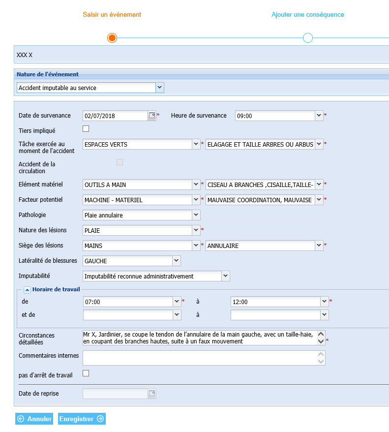 cdg22 lien accident prorisq