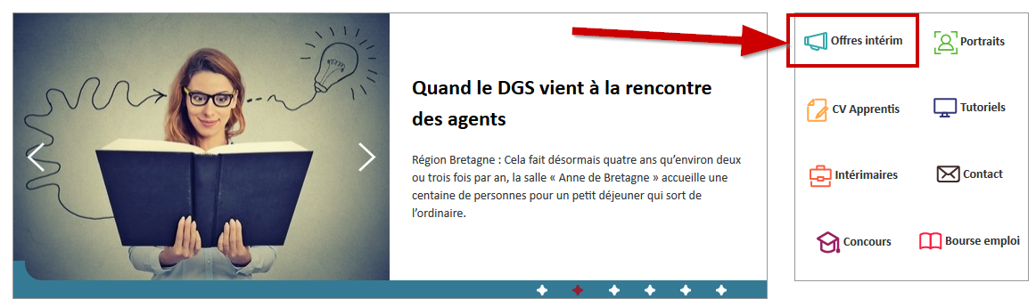 Portail Cdg 22 Offres D Emploi En Interim Une Nouvelle Rubrique A Consulter