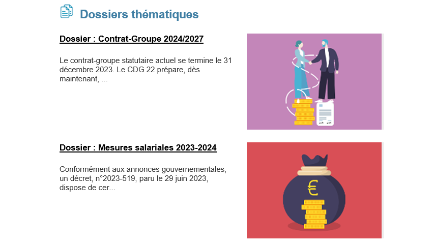nelle newsletter dossiers