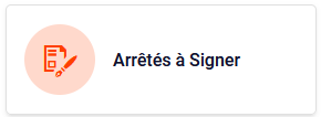 Brique guichet carrières - arrêtés à signer