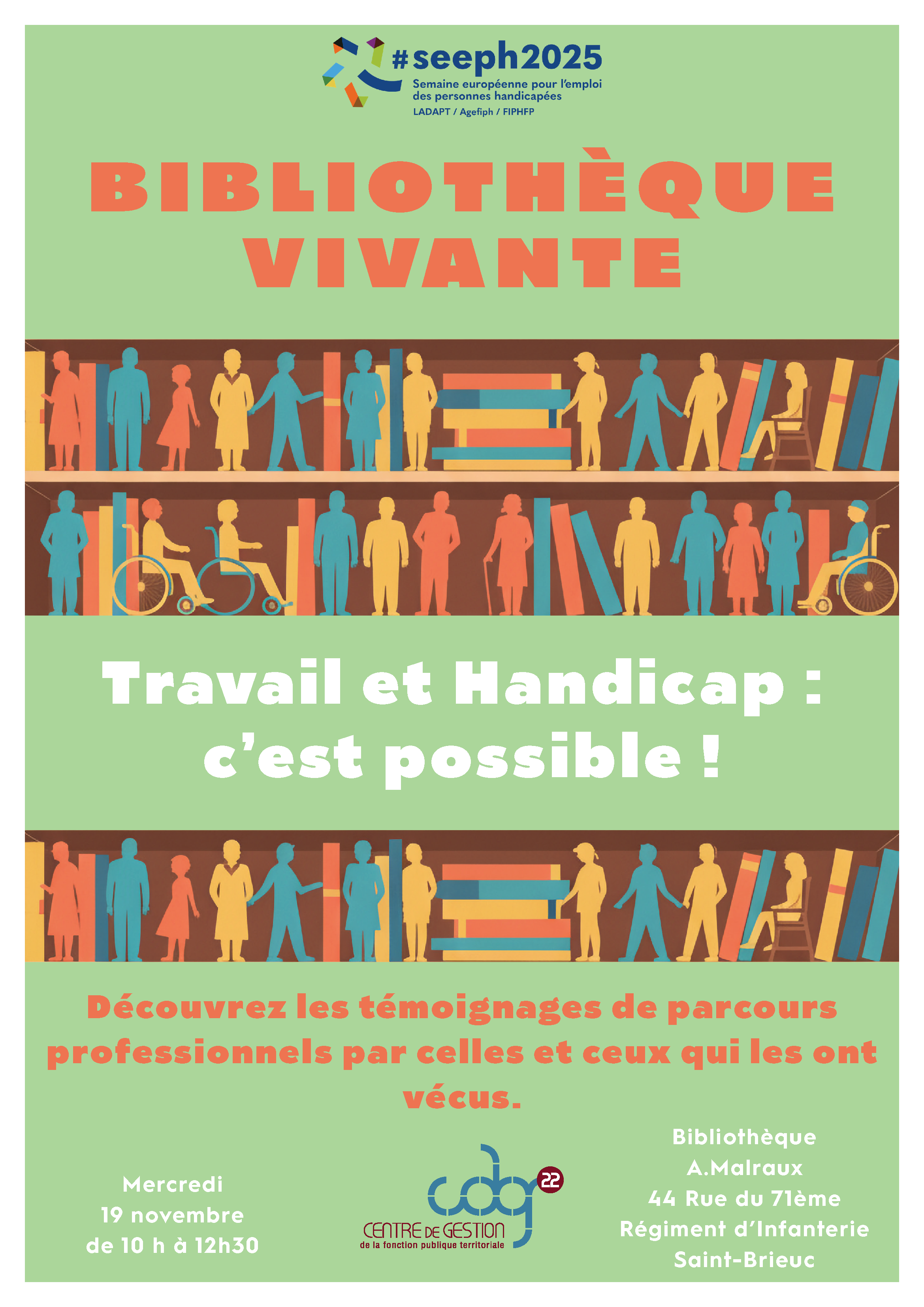 SEEPH 2025- Bibliothèque vivante - 19 novembre