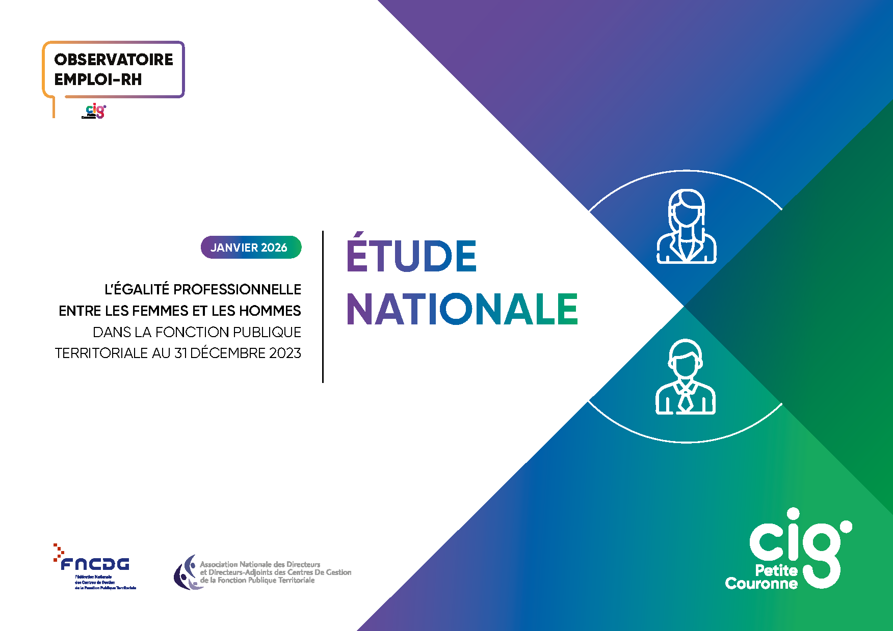Visuel étude égalité Hommes-Femmes CIG Grande couronne 2026