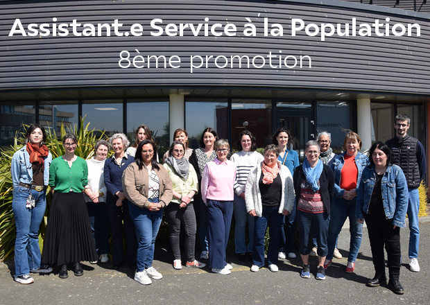 La 8ème promotion du parcours Assistant de Services à la Population a fait sa rentrée